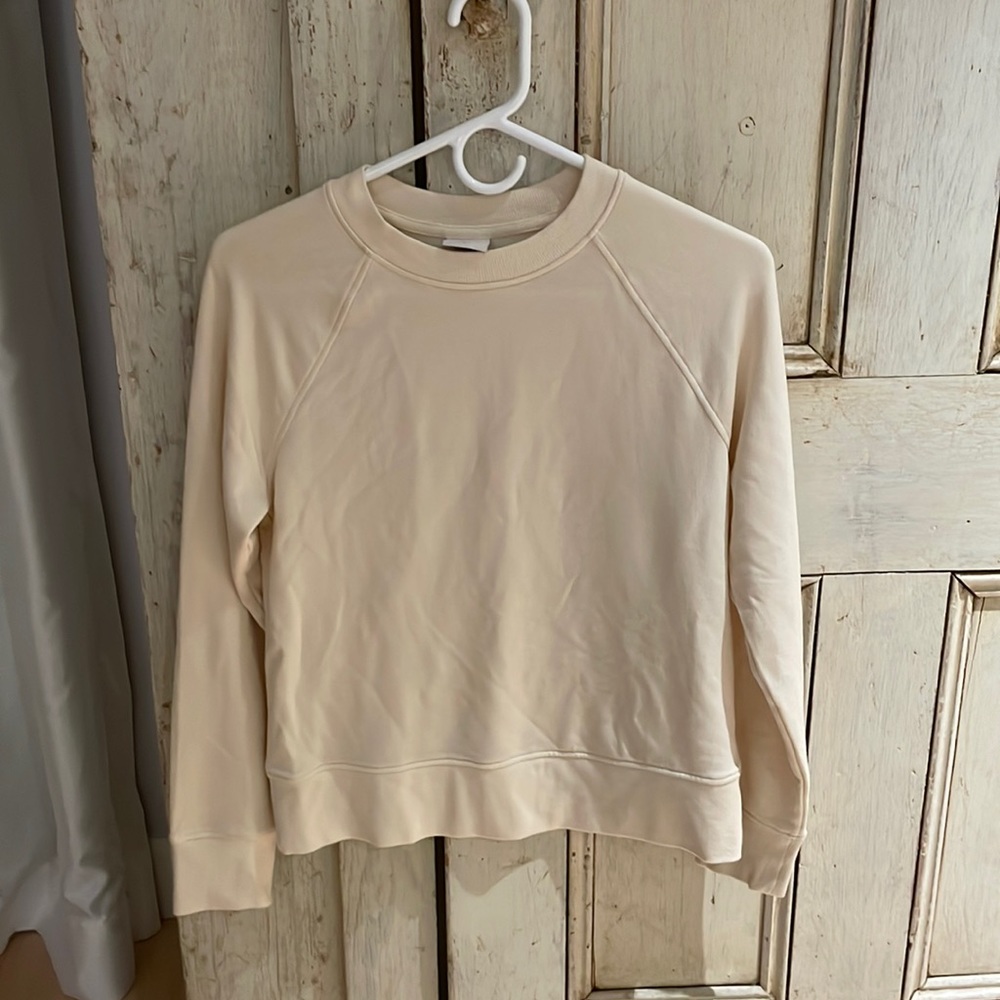 Barely Worn Cream Target (a new day) Crewneck